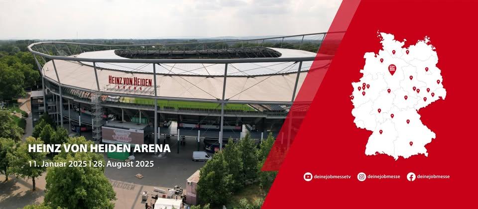 Jobmesse in der Heinz von Heiden Arena